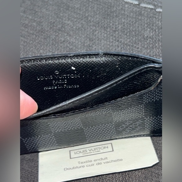LOUIS VUITTON CARDHOLDER EBENE GRAPHITE - Picture 7 of 7